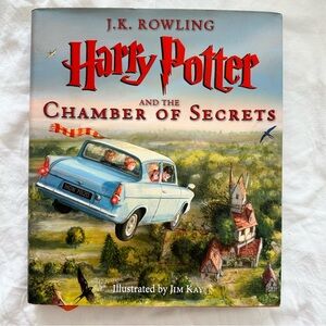 Harry Potter and the Chamber of Secrets:The Illustrated Ed. by J.K.Rowling New